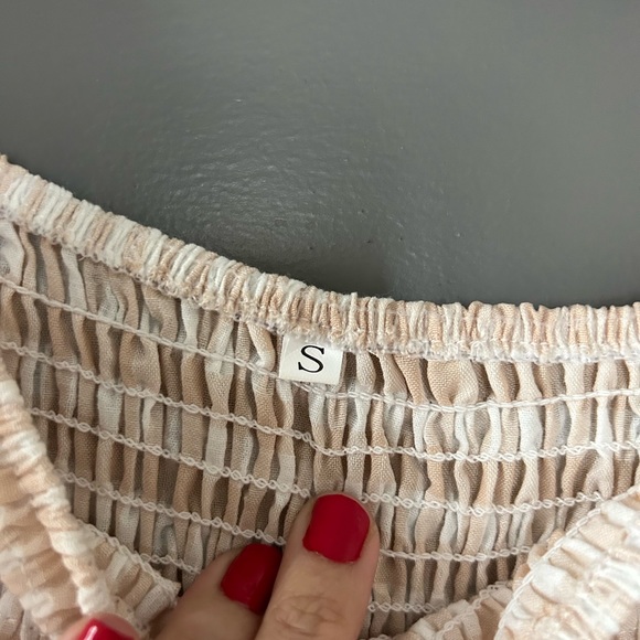 Gingham Long Sleeve Dress - Picture 2 of 2